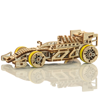 Formula BOLID 3D mechanický drevený model