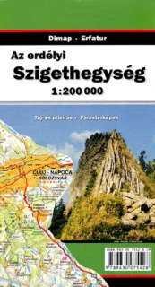 Muntii Apuseni – Szigethegyseg 1:200t turistická mapa