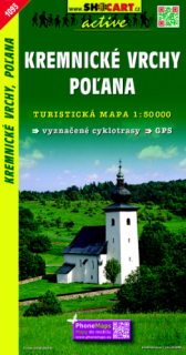 1093 Kremnické vrchy, Poľana mapa 1:50t SHOCart