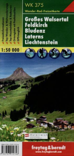 WK352 Ehrwald, Lermoos, Reutte, Tannheimer Tal 1:50t turistická mapa FB